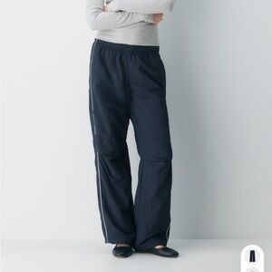 Aritzia Navy Track pants